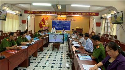 Hội nghị tổng kết công tác bảo vệ lưới điện truyền tải trên địa bàn huyện Giồng Riềng tỉnh Kiên Giang năm 2021 và 8 tháng đầu năm 2022