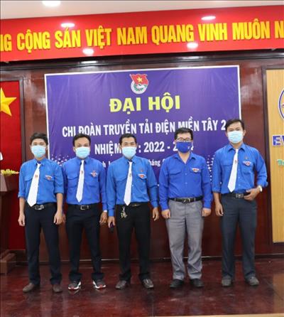 Chi đoàn Truyền tải điện Miền Tây 2 tổ chức Đại hội Chi đoàn nhiệm kỳ 2022-2024 thành công tốt đẹp