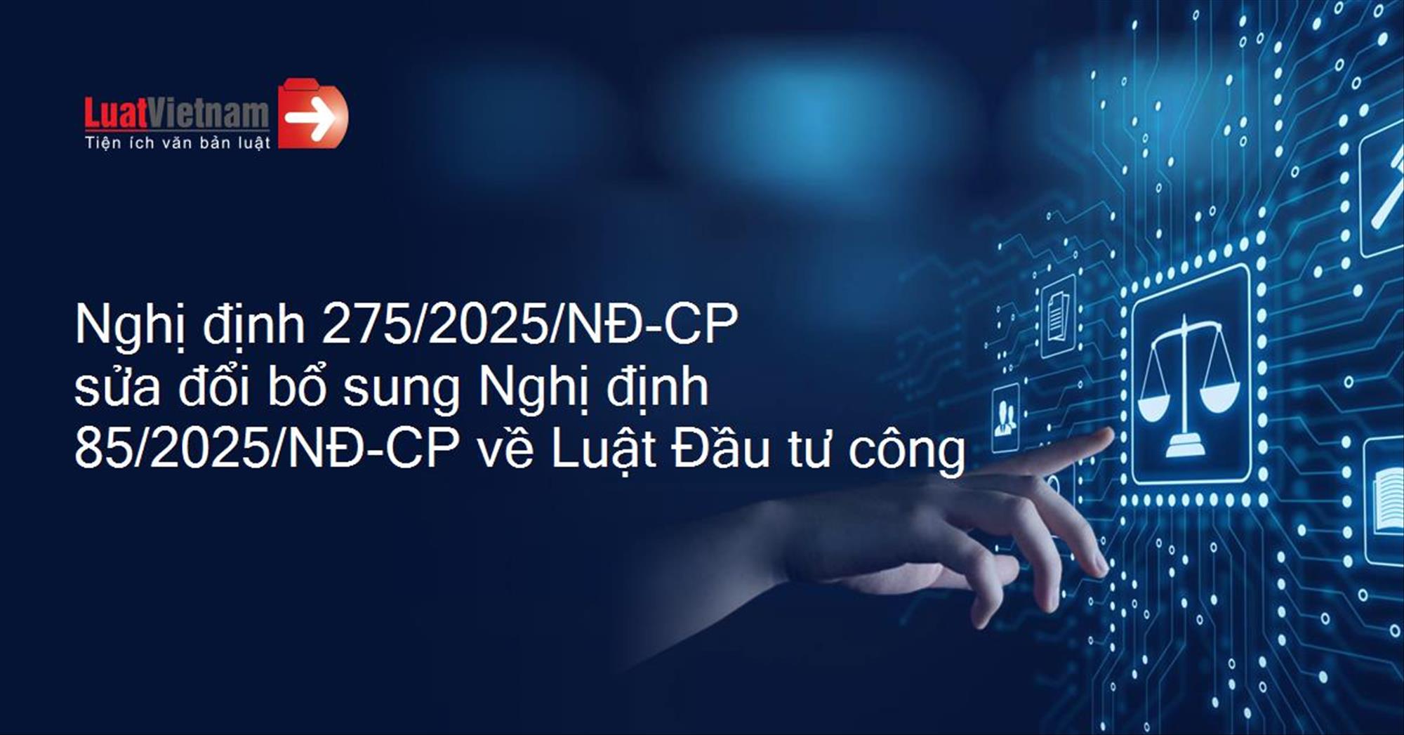 Nghị định mới sửa đổi, bổ sung một số quy định về đầu tư công