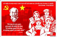 Tuyên truyền kỷ niệm 75 năm Ngày Chủ tịch Hồ Chí Minh ra Lời kêu gọi thi đua ái quốc