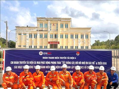 Tuổi trẻ PTC4 – Xung kích, sáng tạo, khát vọng cống hiến vì dòng điện an toàn và phát triển bền vững