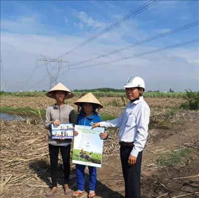 Đội TTĐ Phú Lâm thực thi Quy tắc ứng xử trong công tác tuyên truyền bảo vệ HLATLĐCA