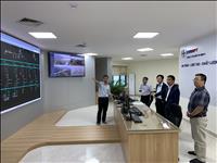 Chủ tịch HĐTV EVNNPT Nguyễn Tuấn Tùng thăm và làm việc tại Trung tâm giám sát vận hành PTC2 (B02)