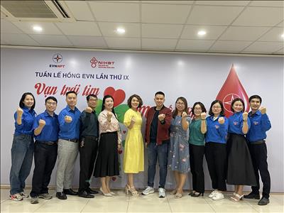 Hiến giọt màu hồng – lan tỏa nghĩa cử cao đẹp của CBCNV Ban QLDA các công trình điện miền Bắc