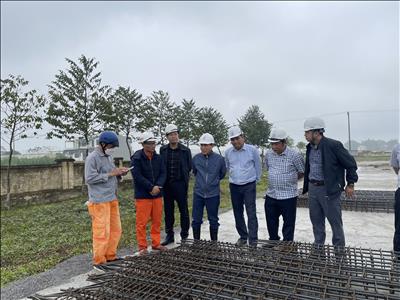 Phó Tổng giám đốc EVNNPT Vũ Trần Nguyễn đôn đốc nhà thầu đẩy nhanh tiến độ thi công Dự án đường dây 500kV Quảng Trạch – Quỳnh Lưu và TBA 500kV Thanh Hoá