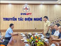 PTC3 thăm hỏi, động viên người lao động các đơn vị truyền tải điện chịu ảnh hưởng bởi mưa bão
