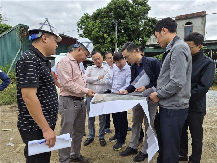 Đảng ủy EVNNPT thực hiện rà soát tiến độ Dự án Đường dây 500/220kV Nho Quan – Phủ Lý – Thường Tín