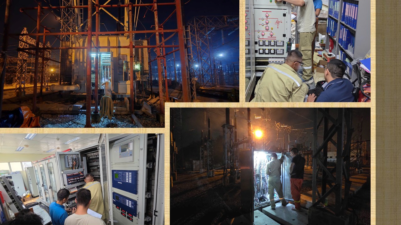 PTC1 hoàn thành đóng điện hệ thống điều khiển bảo vệ ngăn lộ AT2 tại ...