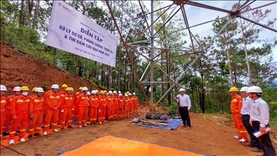 TTĐ Gia Lai tổ chức diễn tập phương án phòng chống thiên tai và tìm kiếm cứu nạn năm 2022